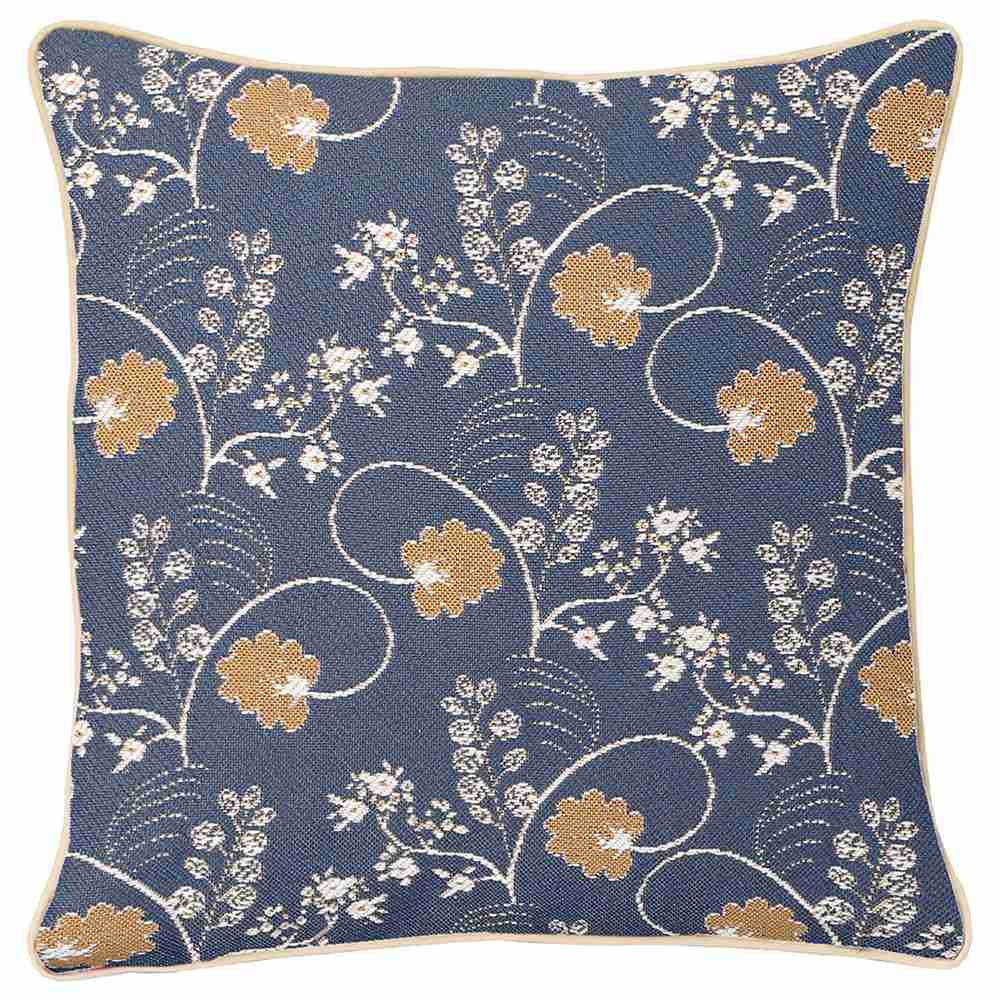 Jane Austen Blue - Cushion Cover 45cm*45cm-0