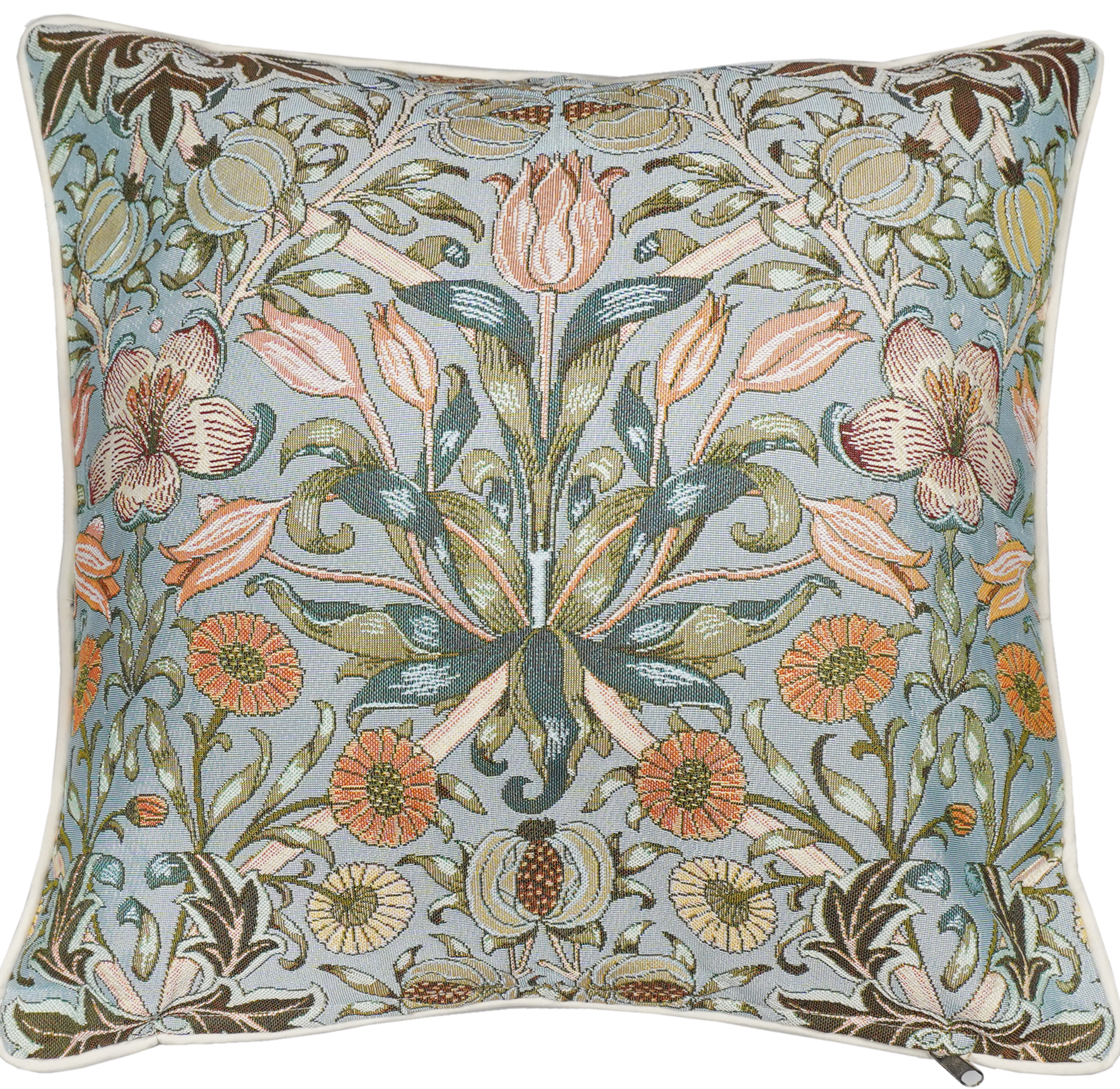 William Morris Pomegranate & Lily - Panelled Cushion Cover 45cm*45cm-0