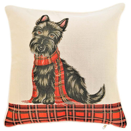 Scottie - Panelled Cushion Cover-0