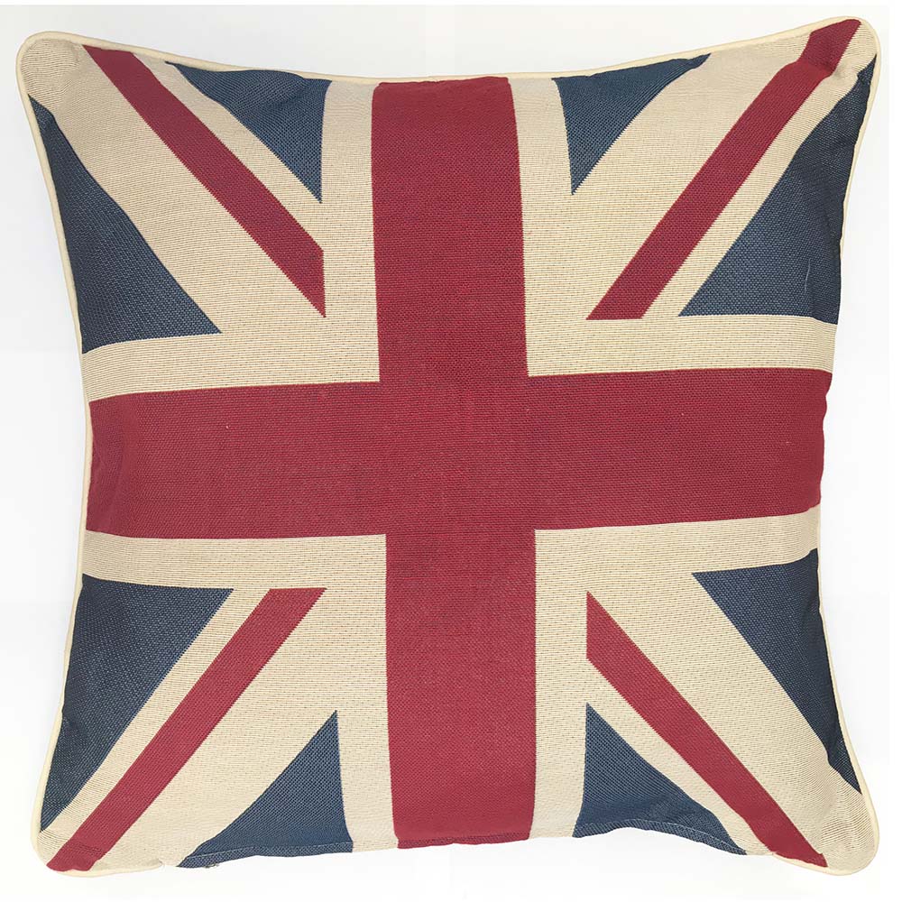 Union Jack - Panelled Cushion Cover 45cm*45cm-0