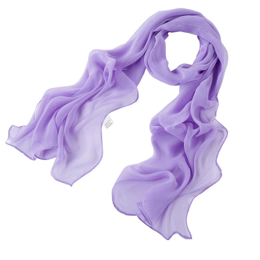 Violet - Plain Chiffon-0