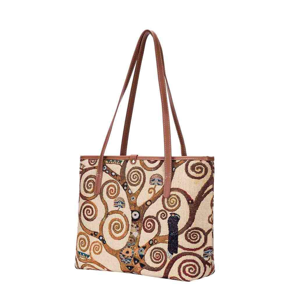 Gustav Klimt Tree of Life - College Bag-1