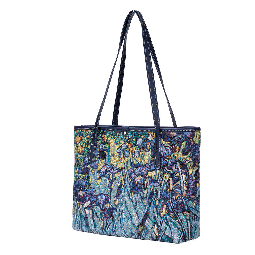 Van Gogh Iris - College Bag-1