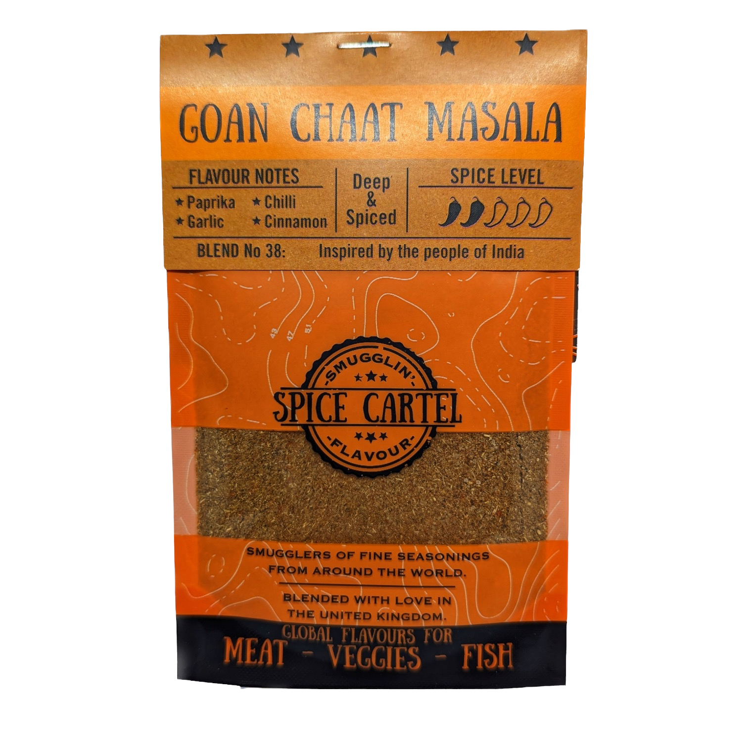 Spice Cartel's Goan Chaat Masala 35g Resealable Pouch-0