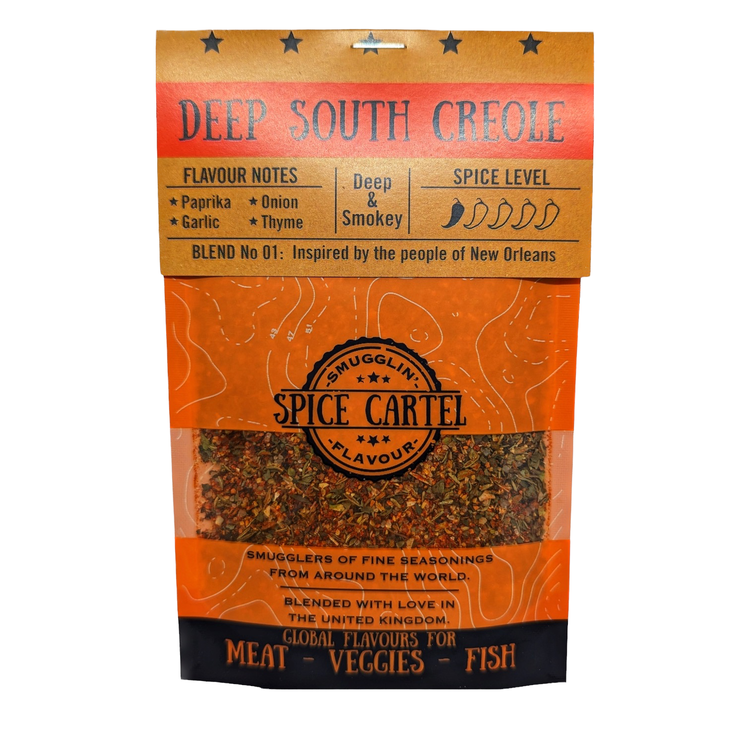 Spice Cartel's Deep South Creole 35g Resealable Pouch-0