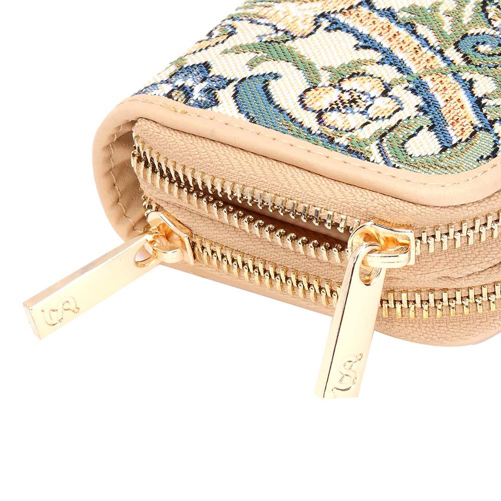 William Morris Golden Lily - Double Zip Purse-4