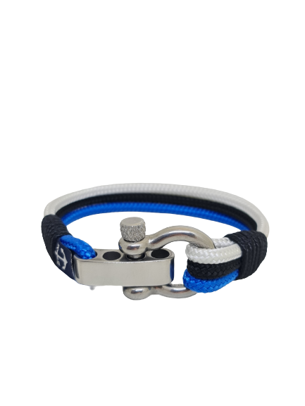 Estonian Flag Nautical Bracelet-0