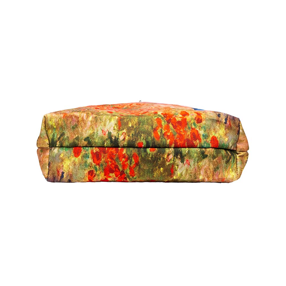 Monet The Poppy Field - Art Foldaway Bag-4