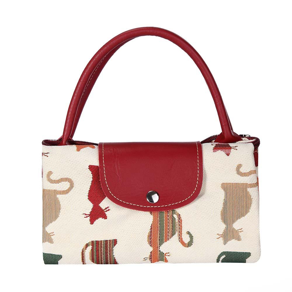 Cheeky Cat - Foldaway Bag-6