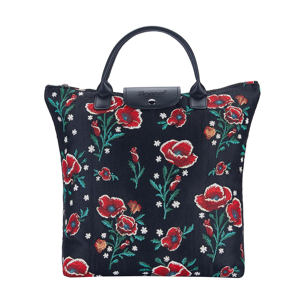 Frida Kahlo Poppy - Foldaway Bag-1