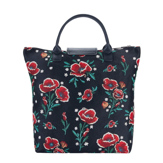 Frida Kahlo Poppy - Foldaway Bag-0