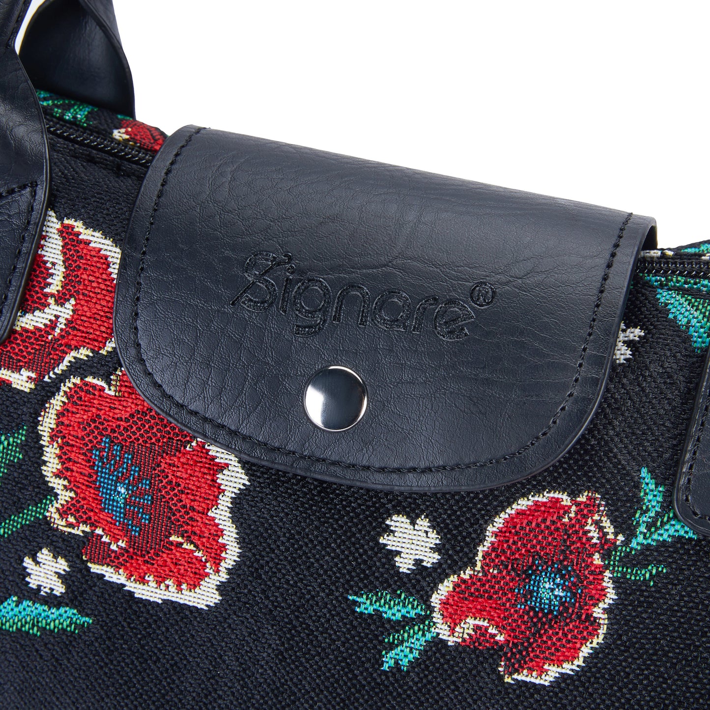 Frida Kahlo Poppy - Foldaway Bag-6