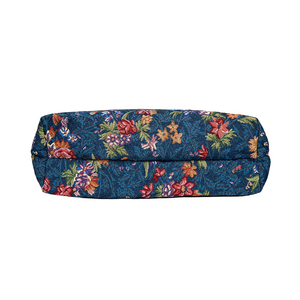 V&A Licensed Flower Meadow Blue - Foldaway Bag-4