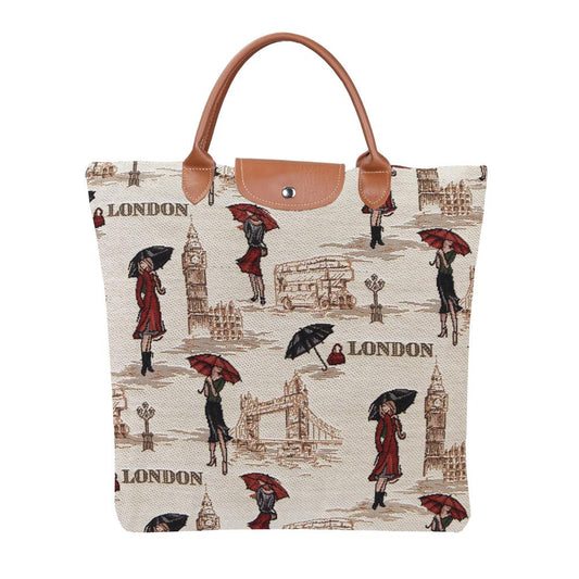 Miss London - Foldaway Bag-0