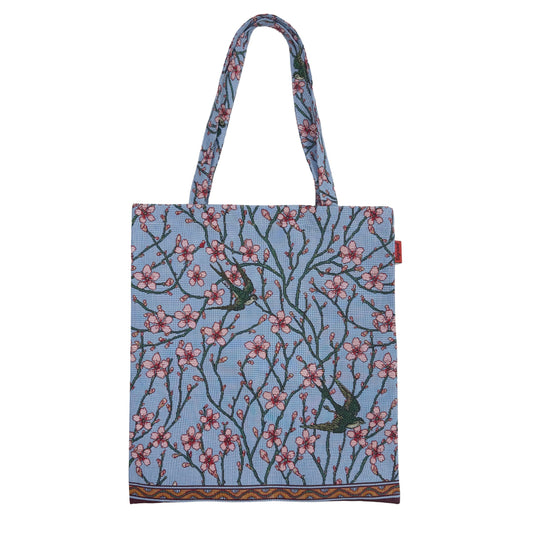 V&A Almond Blossom and Swallow - Flat Bag-0