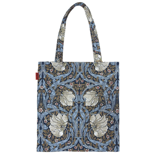 William Morris Pimpernel and Thyme Blue - Flat Bag-0