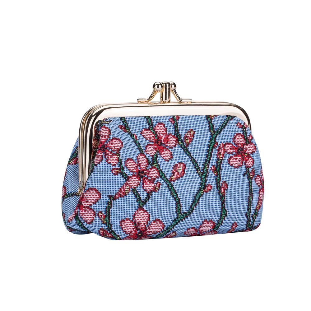 V&A Licensed Almond Blossom and Swallow - Frame Purse-2