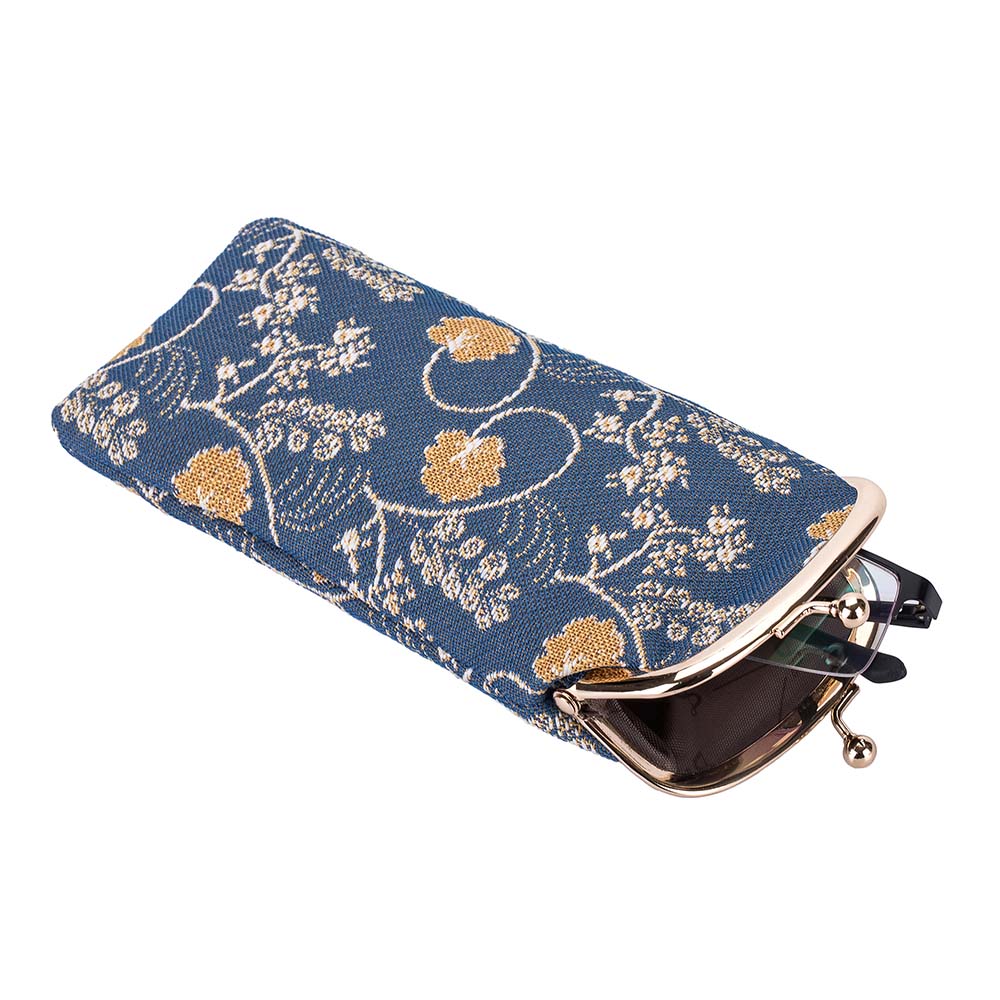 Jane Austen Blue - Glasses Pouch-1