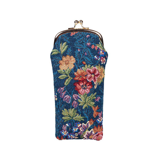 V&A Licensed Flower Meadow Blue - Glasses Pouch-0