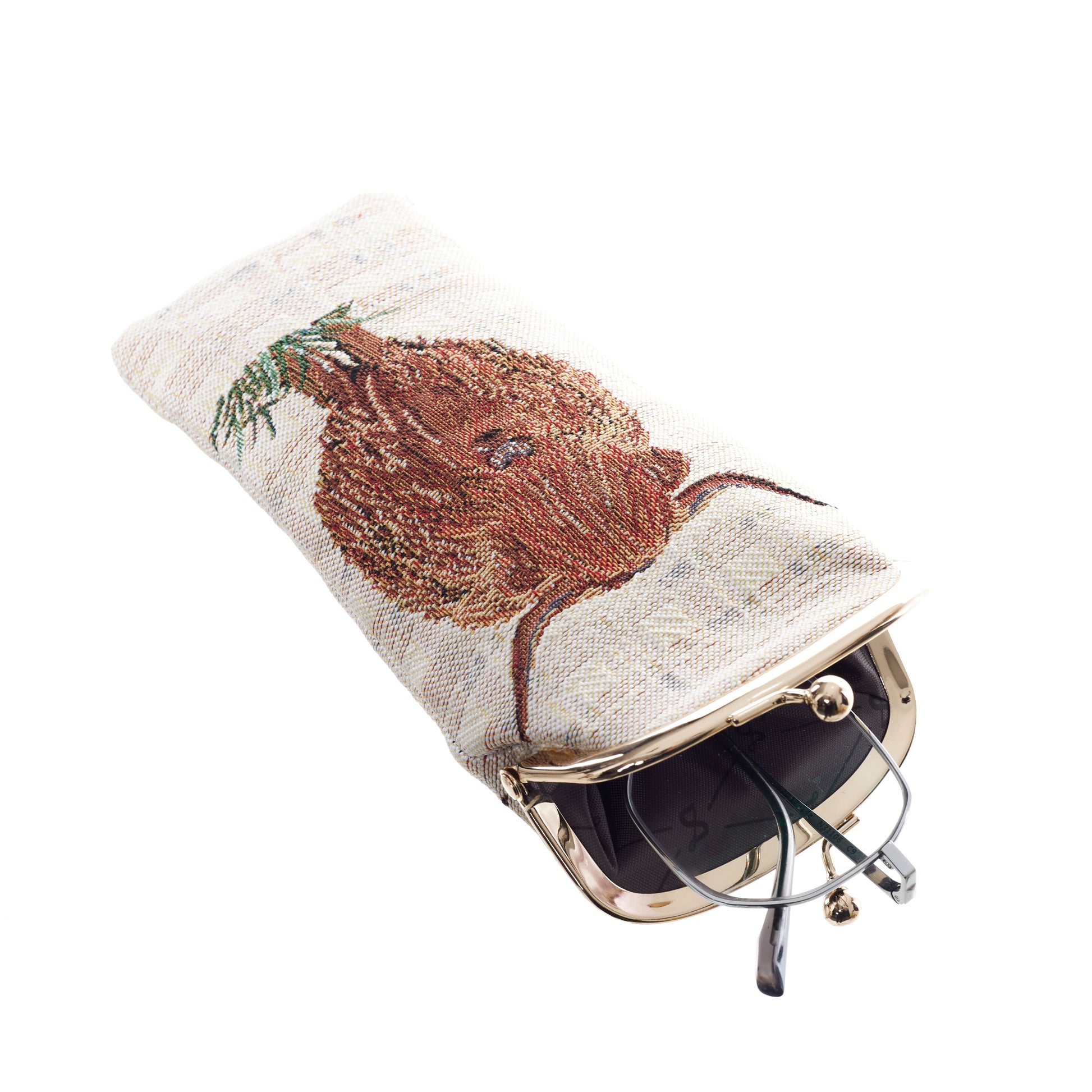 Highland Cow - Glasses Pouch-2