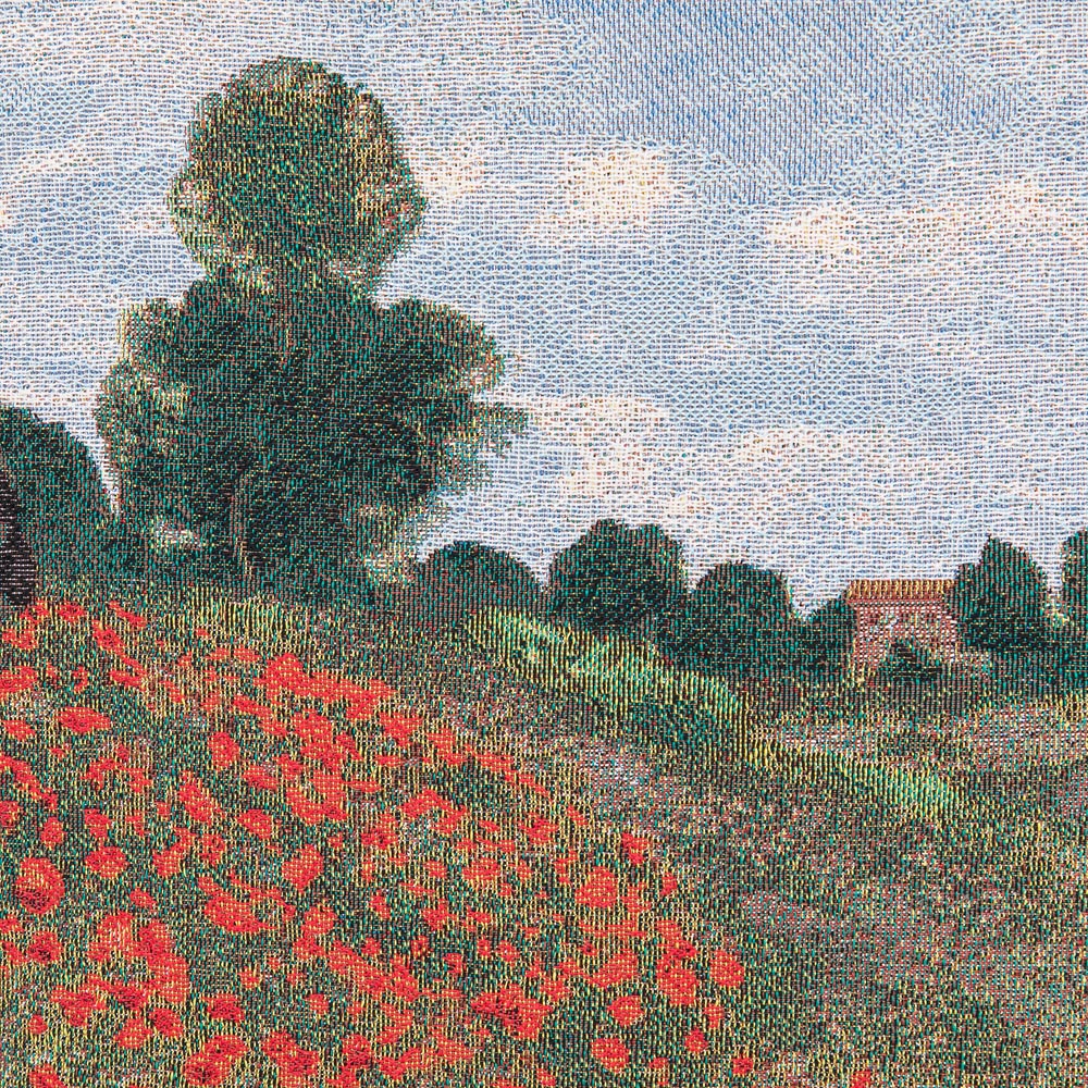 Monet Poppy Field - Gusset Bag-7