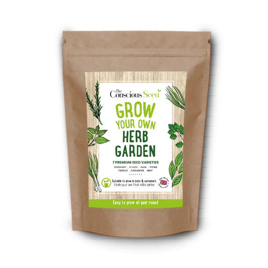 HERB GARDEN Seed Kit - 7 Premium Seed Varieties-0