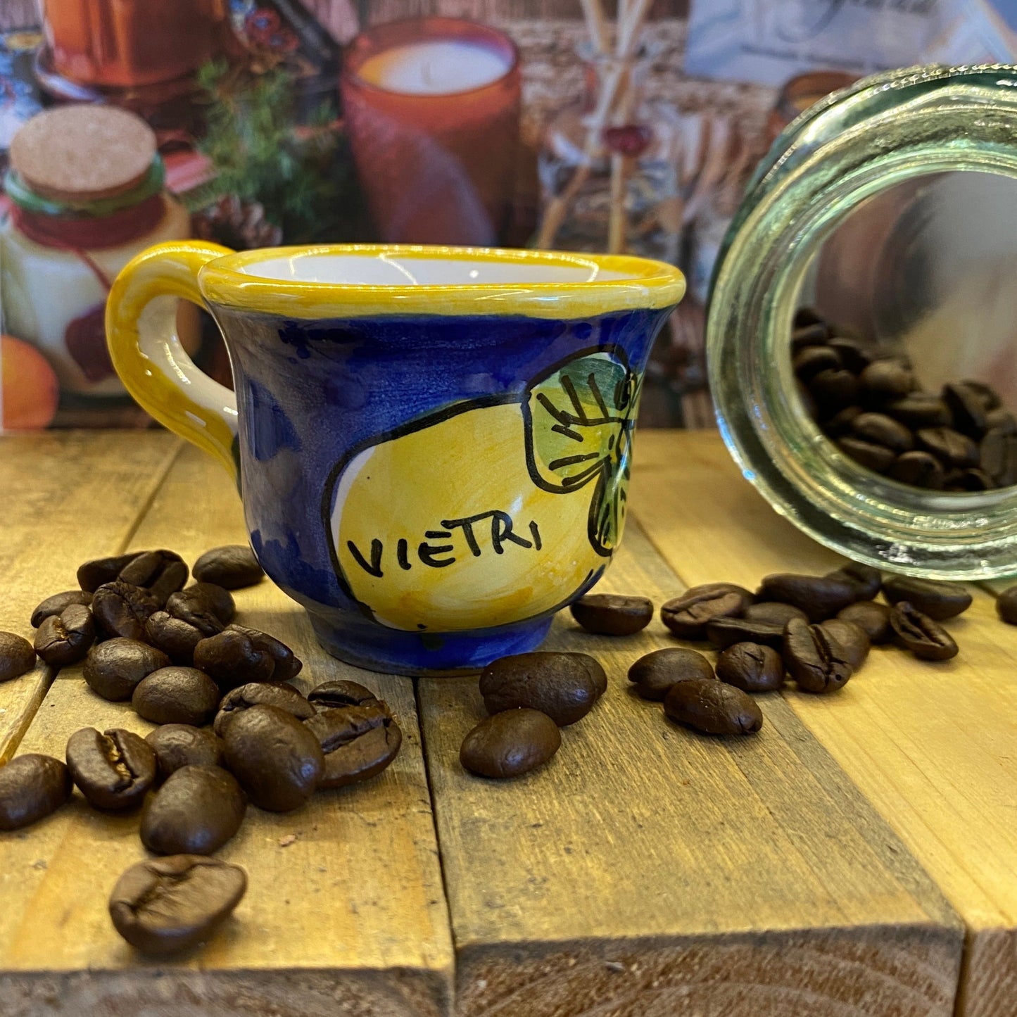 Coffee cups made in Vietri - Amalfi - New arrival December 2023-3