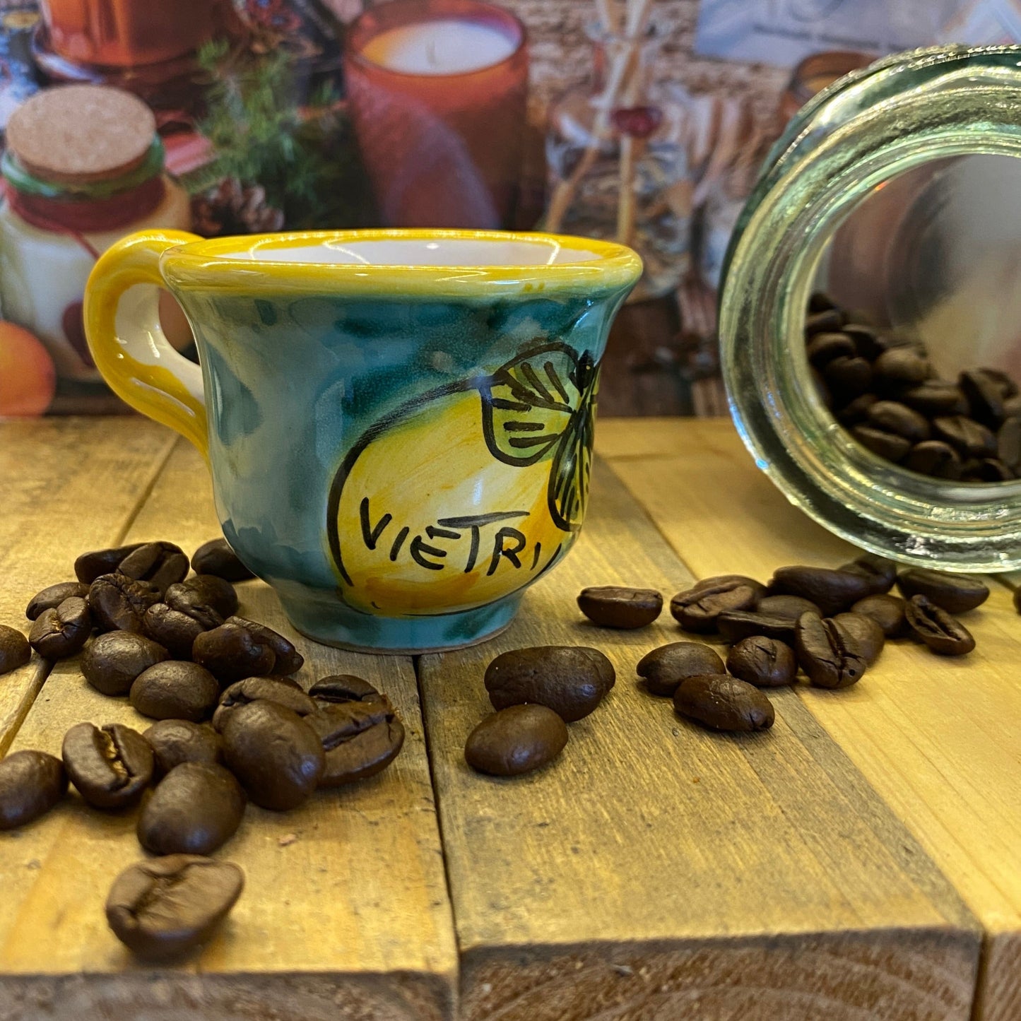 Coffee cups made in Vietri - Amalfi - New arrival December 2023-4