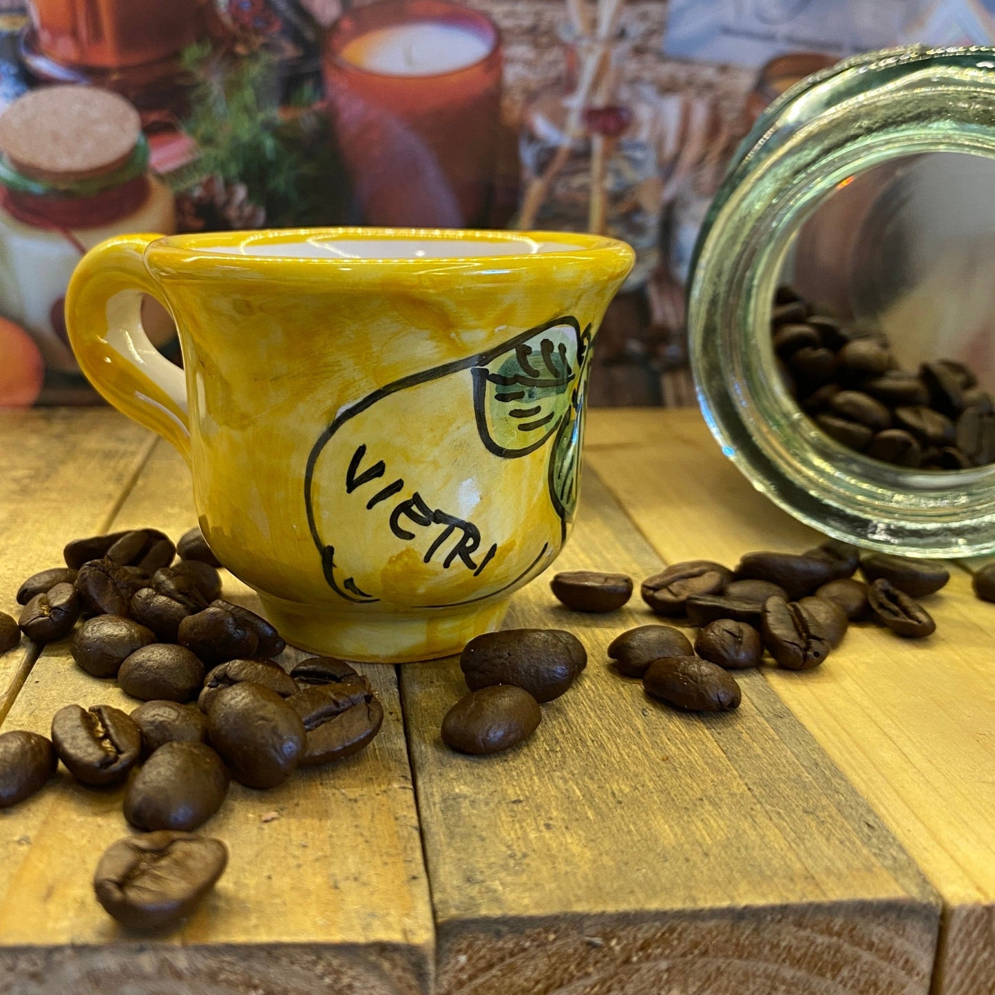 Coffee cups made in Vietri - Amalfi - New arrival December 2023-5