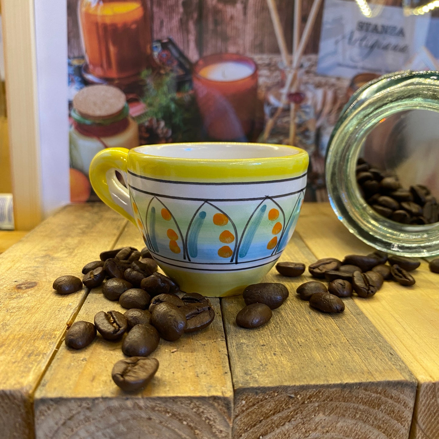 Coffee cups made in Vietri - Amalfi - New arrival December 2023-6