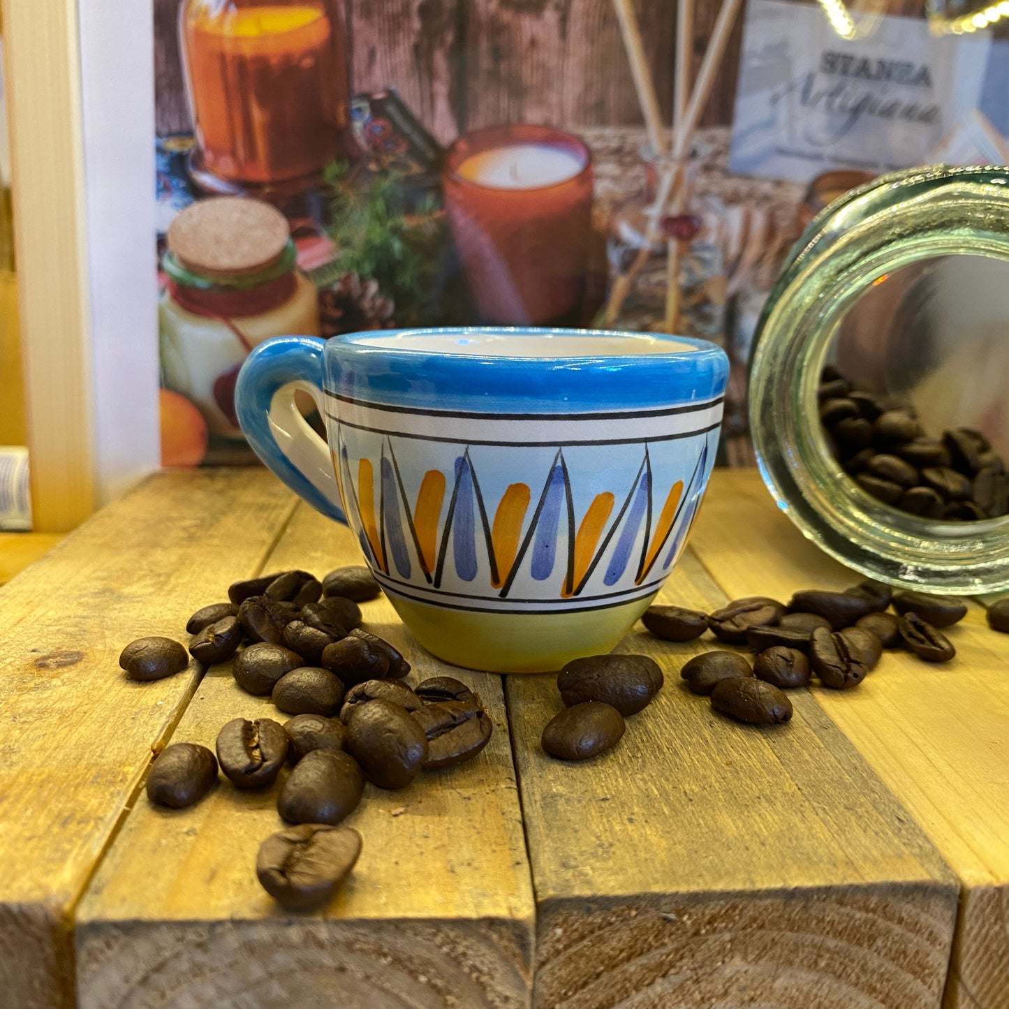 Coffee cups made in Vietri - Amalfi - New arrival December 2023-9