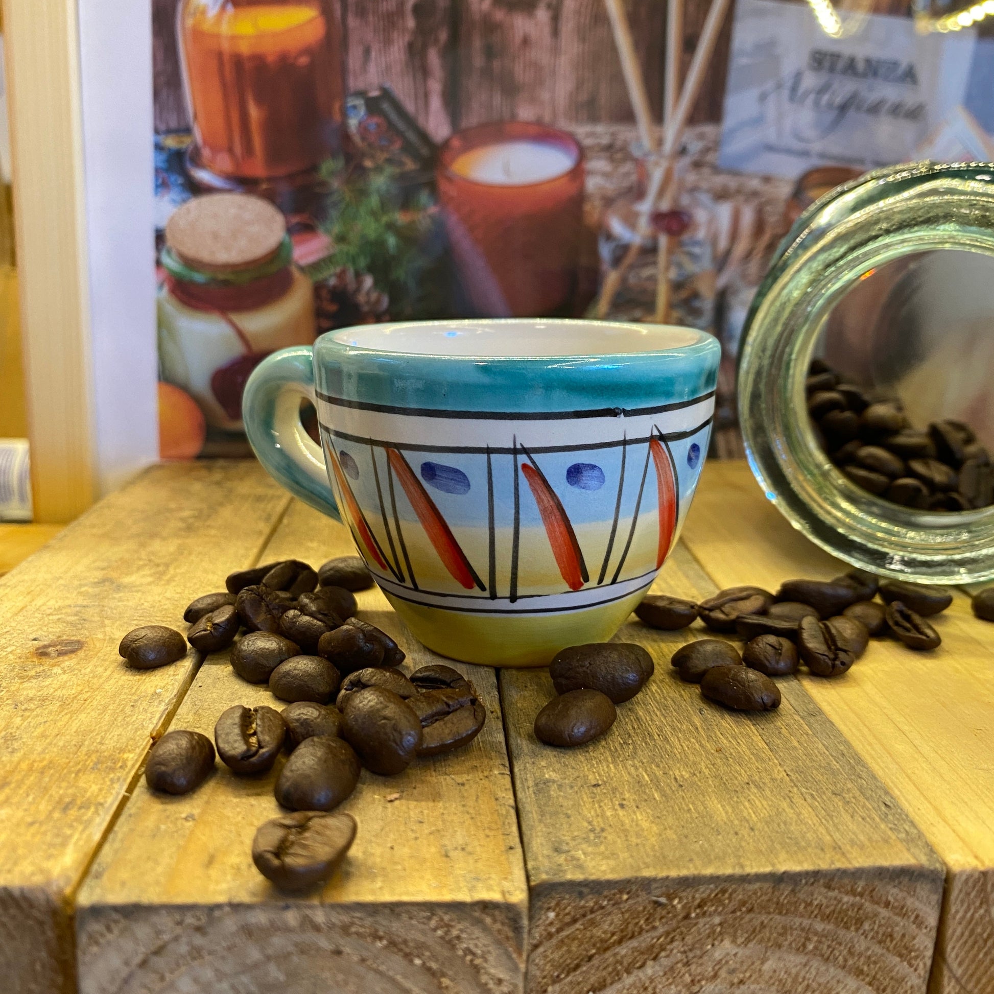 Coffee cups made in Vietri - Amalfi - New arrival December 2023-10