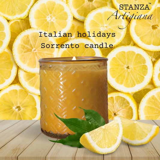Italian Holidays collection - Sorrento Candle - Fresh and Elegant Fragrance Inspired by the Italian Coast-0
