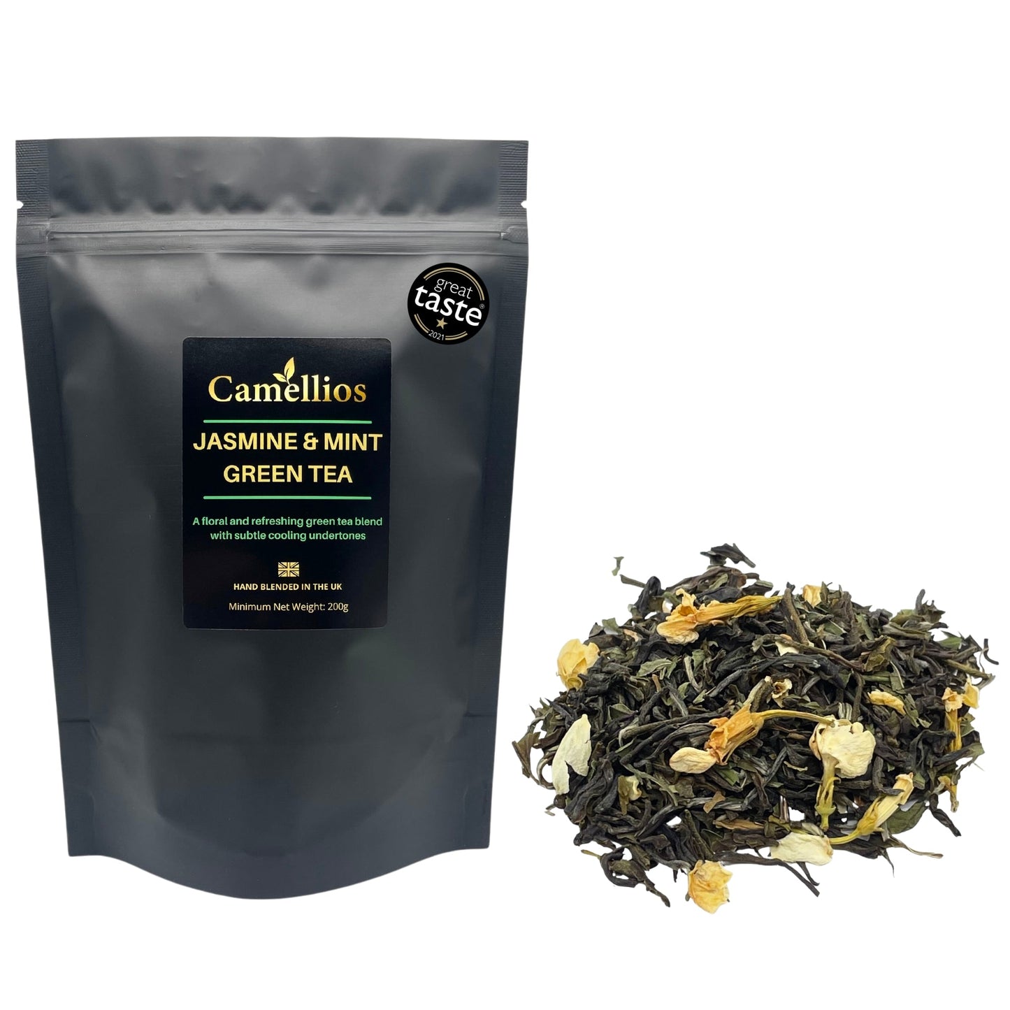 Jasmine & Mint Green Tea - Loose Leaf-5