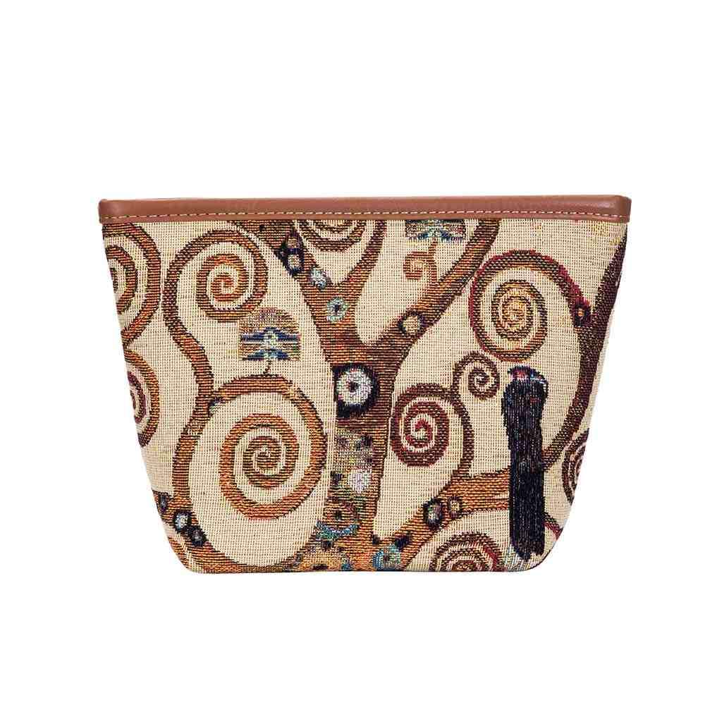 Gustav Klimt Tree of Life - Makeup Bag-0