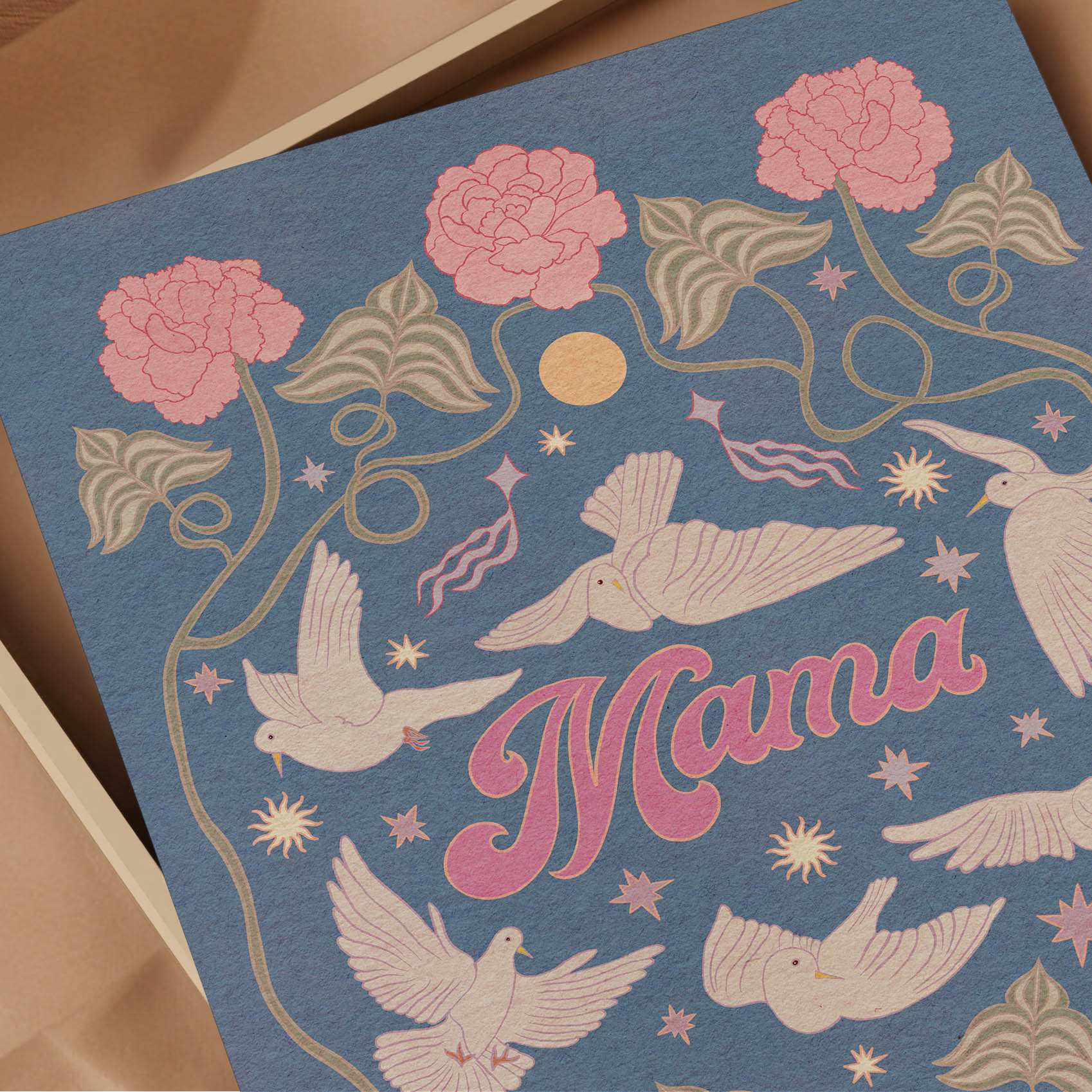 Mama Art Print for Mother's Day Gift-1