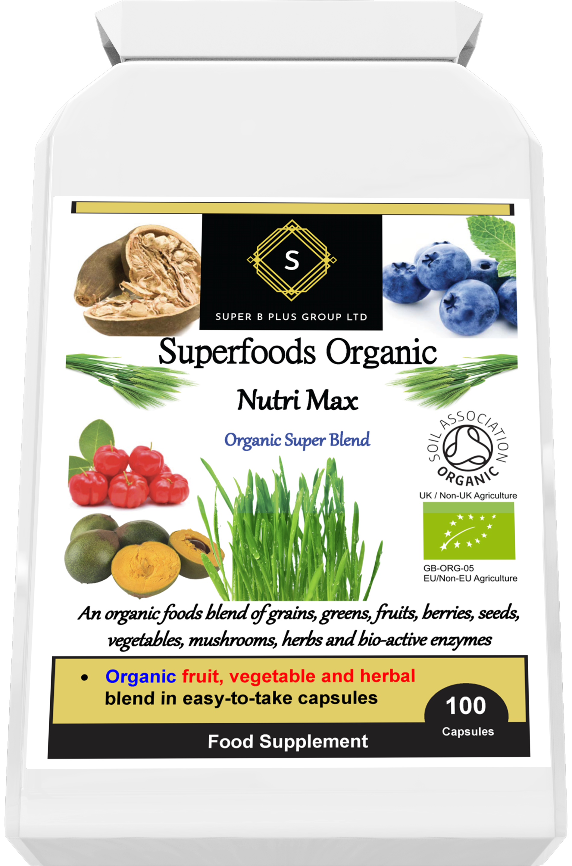 Superfoods Organic Nutri Max-3