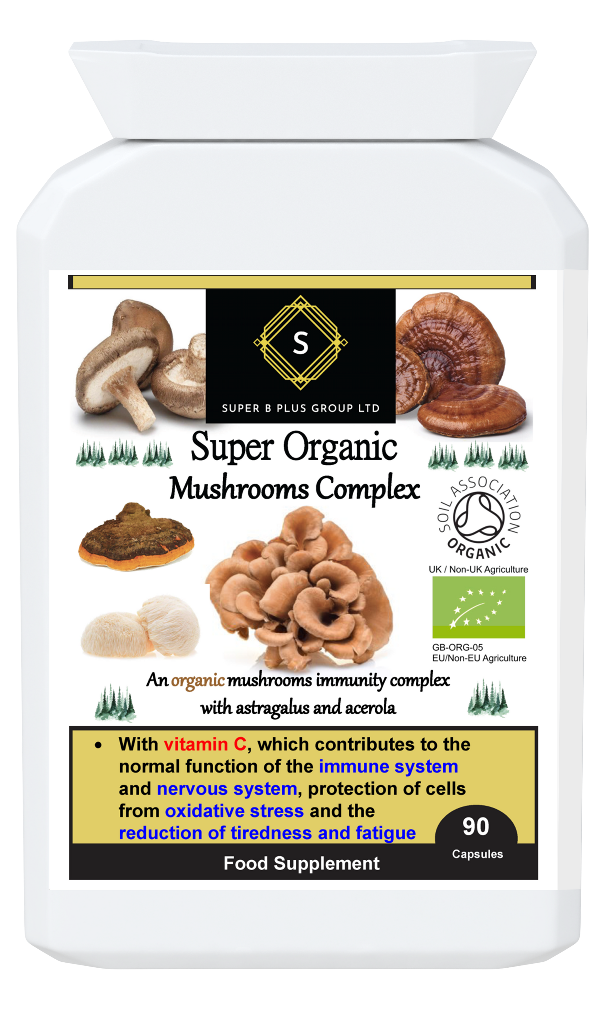Super Organic Mushrooms Complex-0