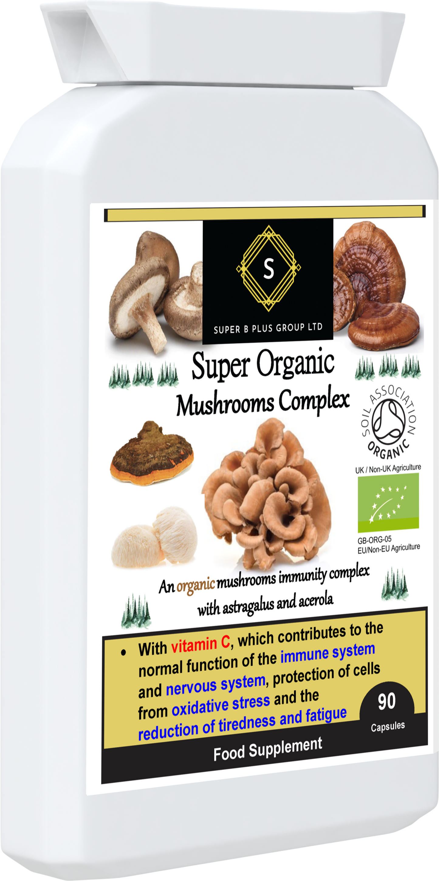 Super Organic Mushrooms Complex-1