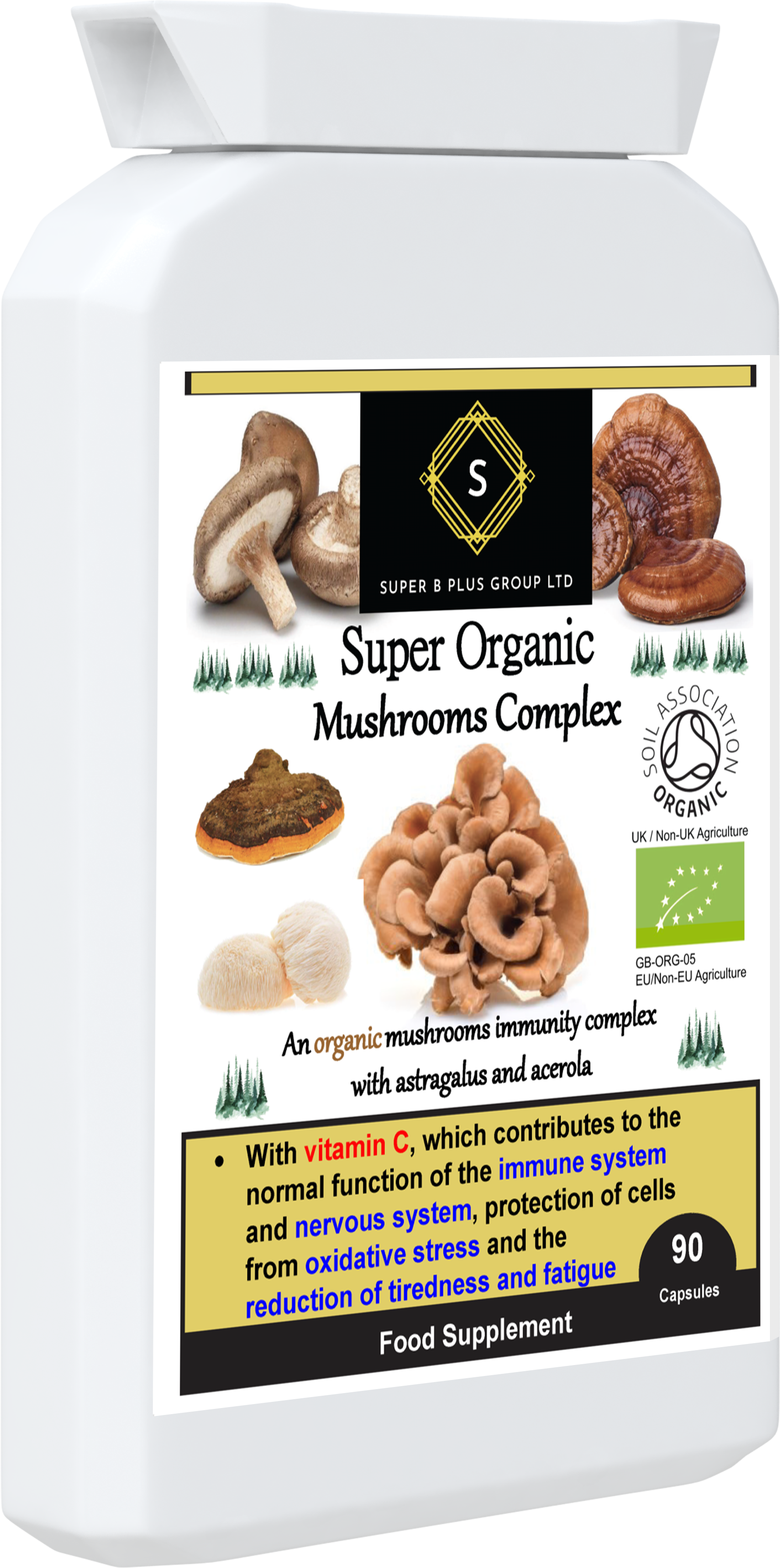 Super Organic Mushrooms Complex-1
