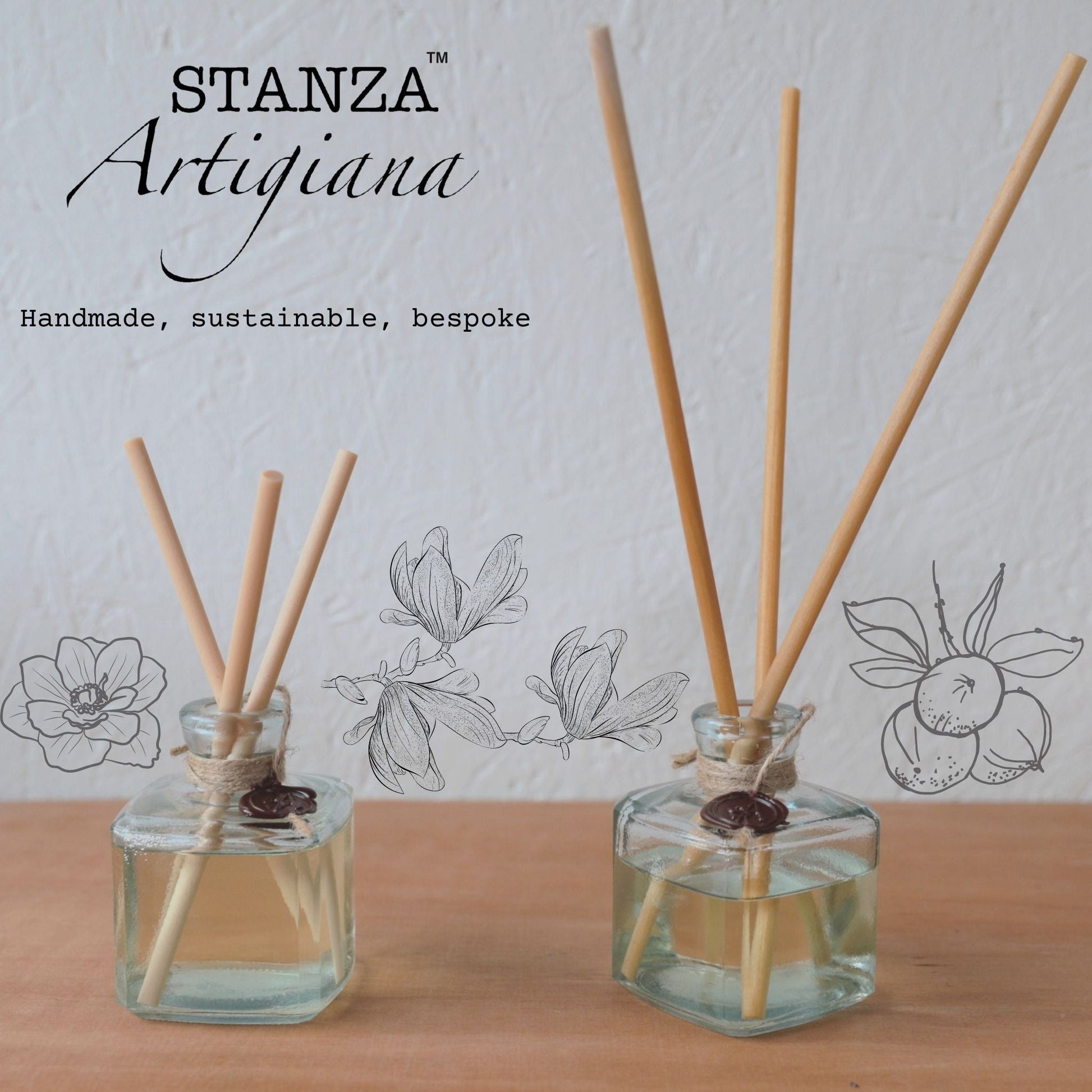 Italian holidays -Italian reed diffuser -Freesia and Pear - Amalfi-1