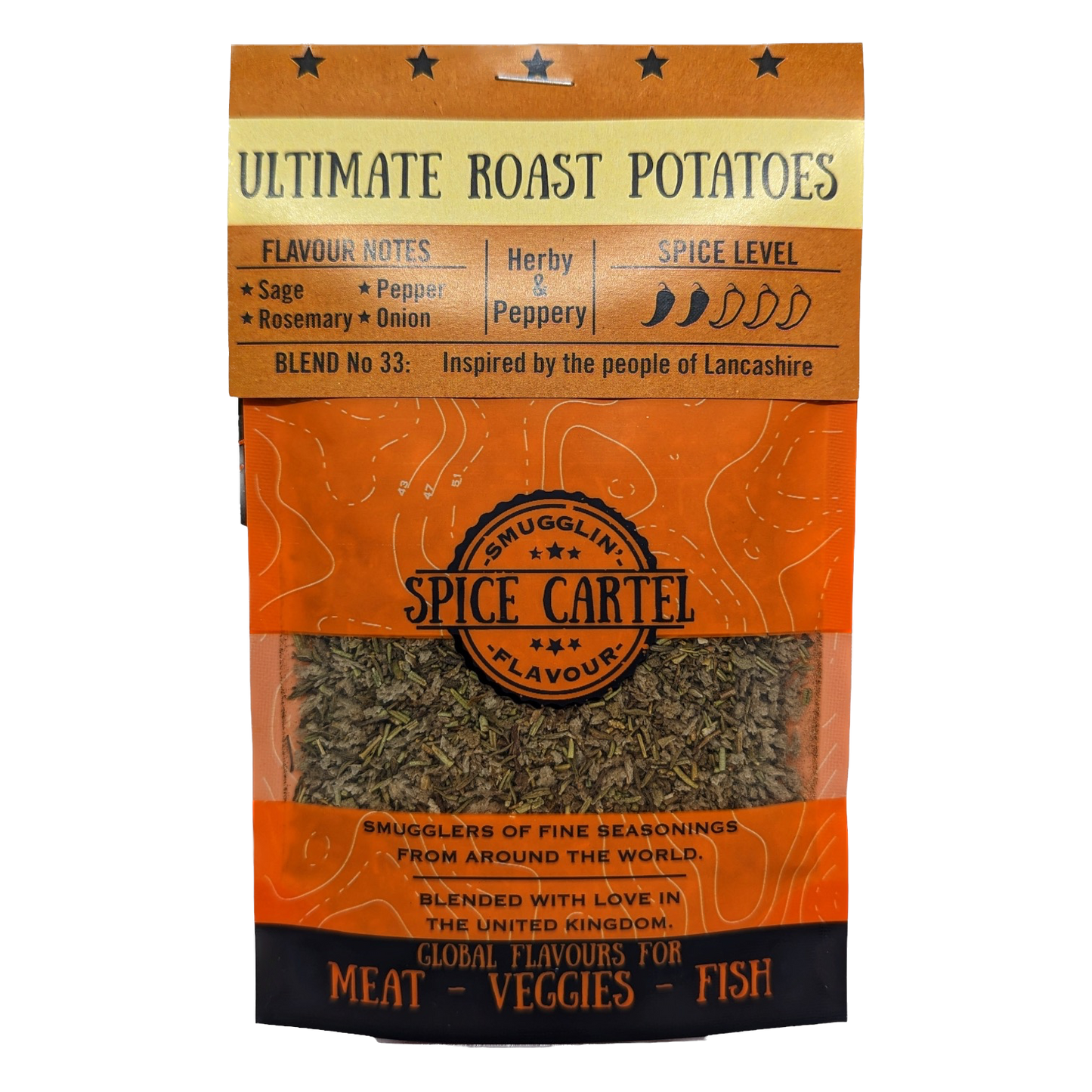 Spice Cartel's Ultimate Roast Potatoes 35g Resealable Pouch-0