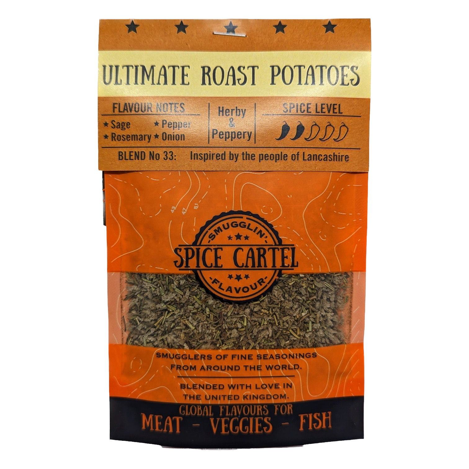 Spice Cartel's Ultimate Roast Potatoes 35g Resealable Pouch-0