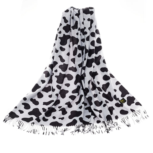 Cow Print - Art Pashmina-0