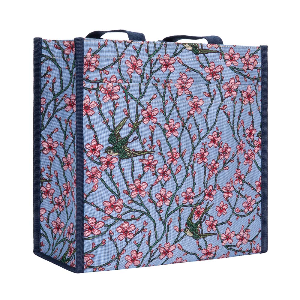 V&A Licensed Almond Blossom and Swallow - Shopper Bag-0
