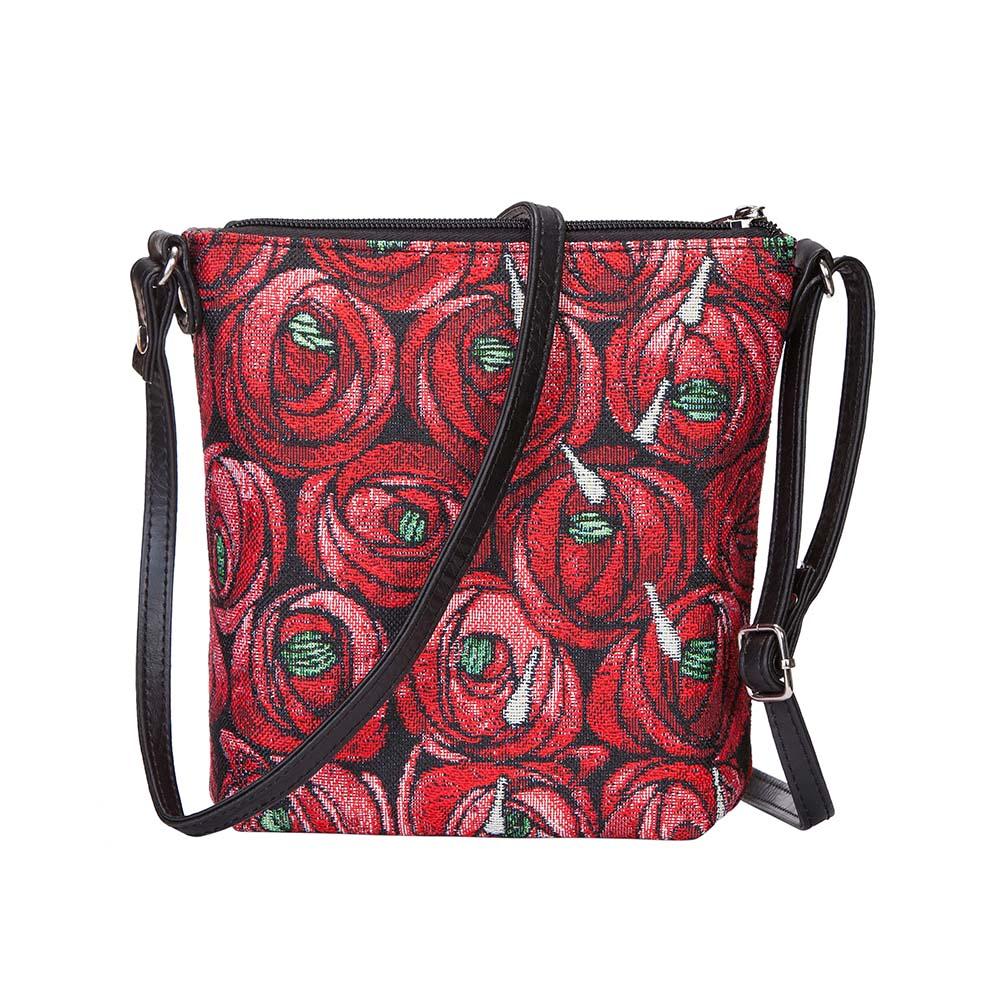 Mackintosh Rose and Teardrop - Sling Bag-5