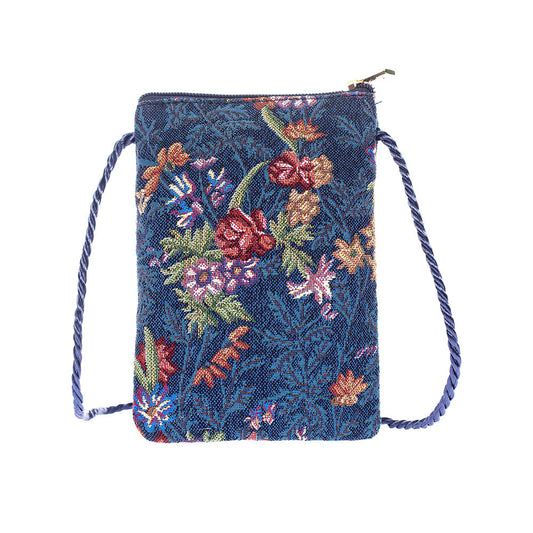 V&A Licensed Flower Meadow Blue - Smart Bag-0