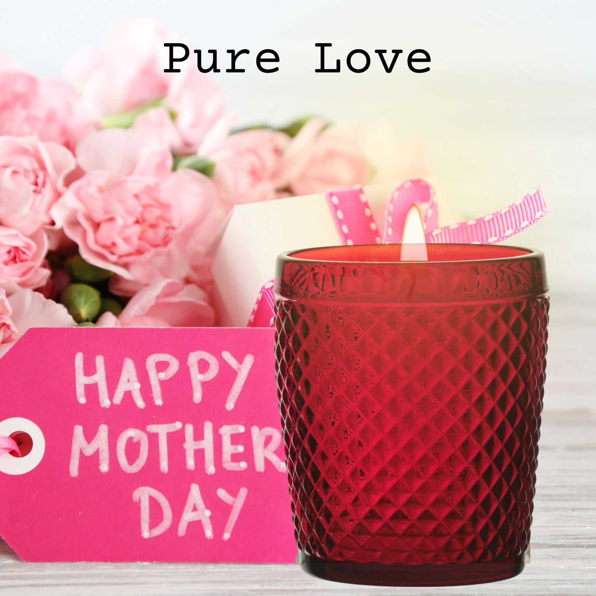 Pure love soy candle - mother's day-1