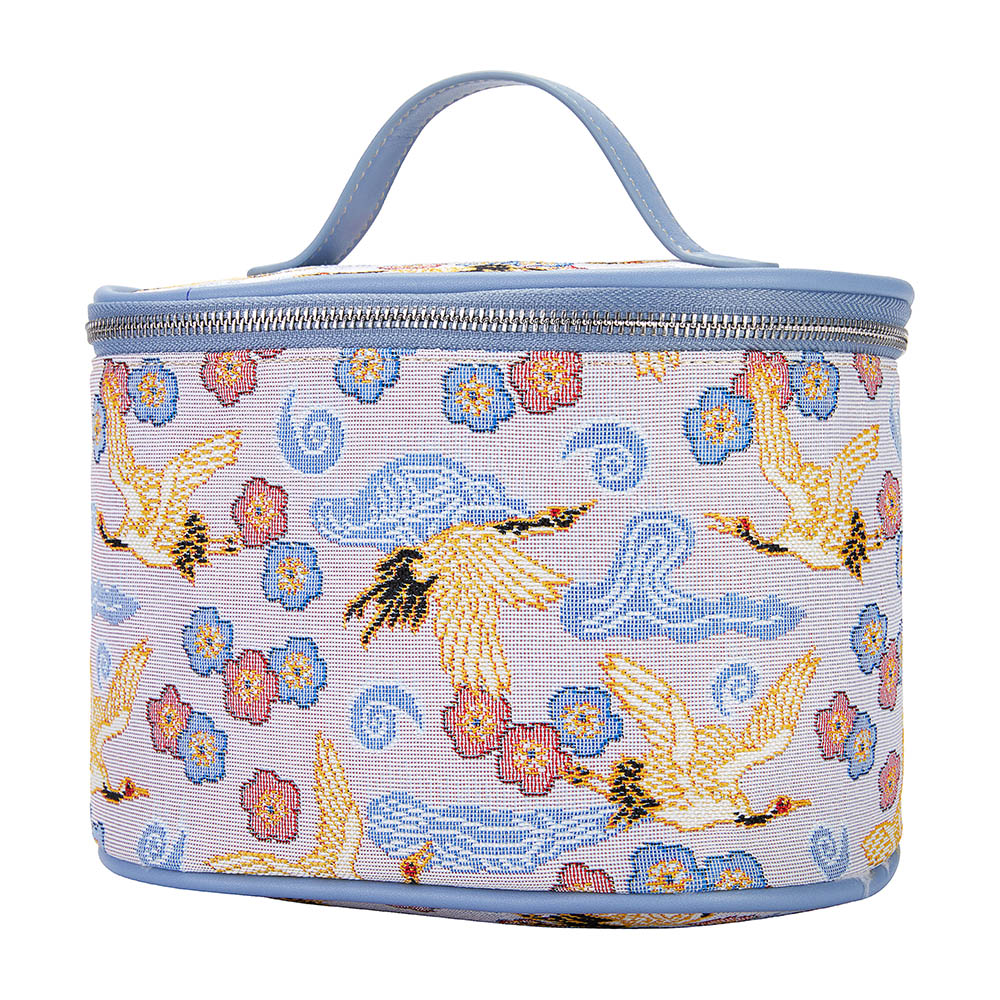 V&A Licensed Japanese Crane - Toiletry Bag-1