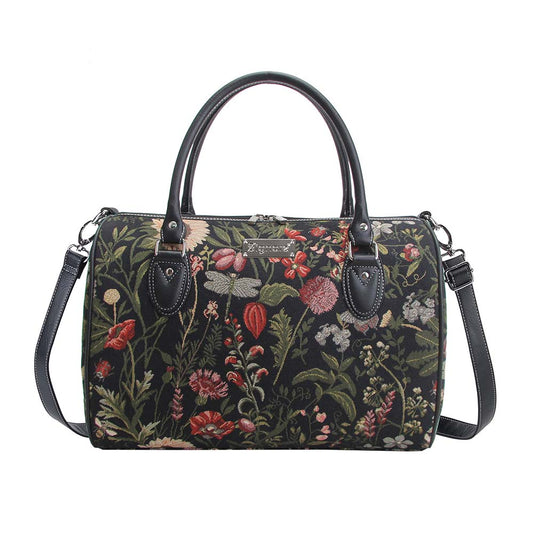 Morning Garden Black - Travel Bag-0